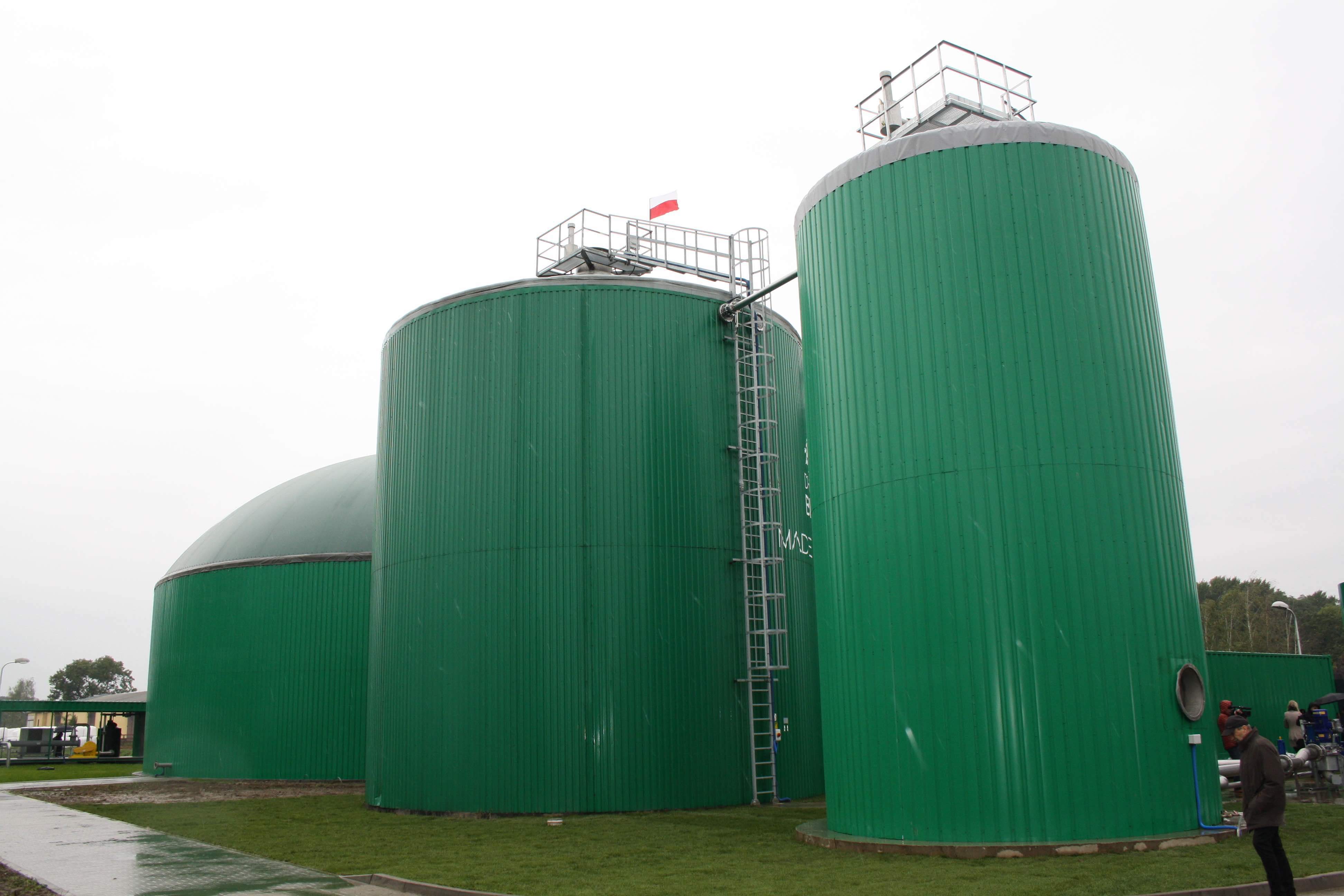Innowacyjna biogazowania w gospodarstwie w Przybrodzie pod Poznaniem