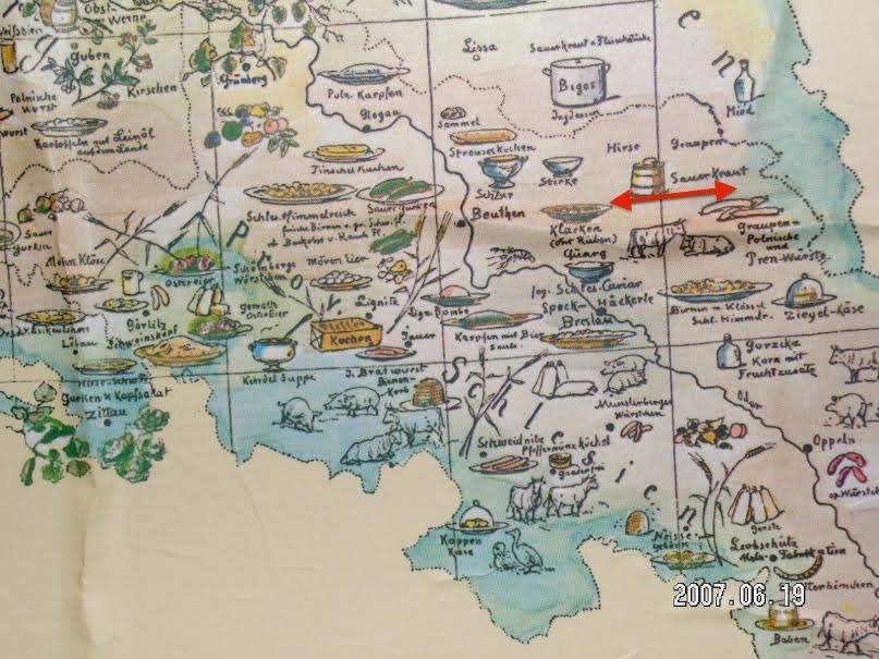  Na kulinarnej mapie Niemiec już w XIX wieku Dolina Baryczy opatrzona była rysunkiem beczki do kiszenia