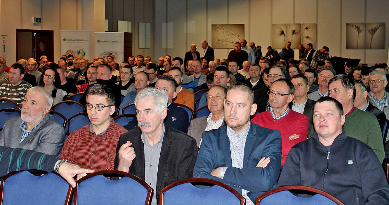 Wykładów i prelekcji podczas konferencji Osadkowski-Cebulski wysłuchało około 500 rolników z Dolnego Śląska
