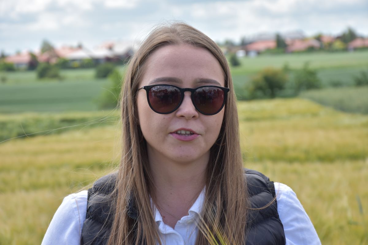 Agata Łosiakowska-Smolińska, kierownik kontroli jakości w Agrii