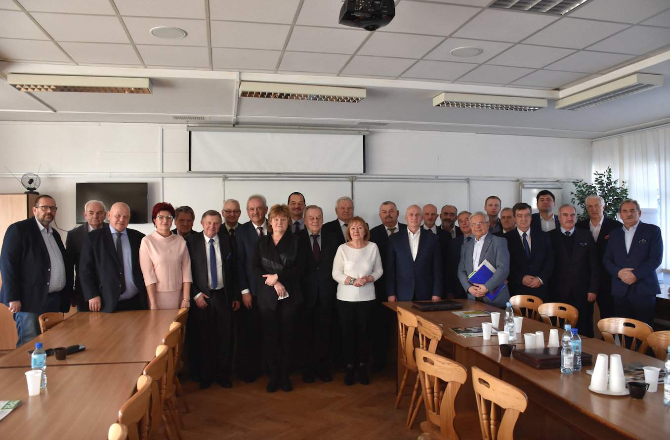 Rada Krajowego Związku Spółdzielni Mleczarskich wraz z zaproszonymi gośćmi podczas ostatniego w 2019 r. posiedzenia
