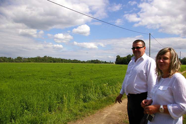 Krzysztof Kowalski prowadzi gospodarstwo rolne razem z żoną Hanną (Fot. WWF) 