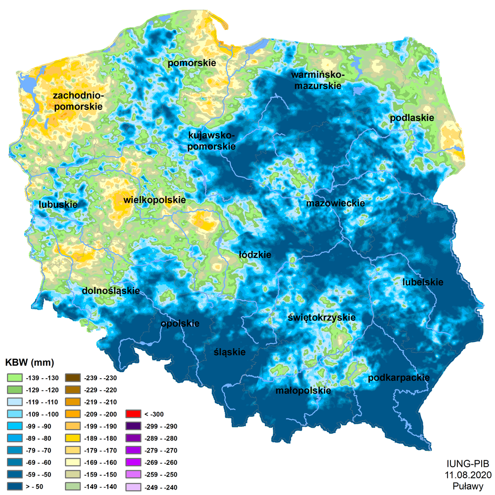 Susza Rolnicza - mapa