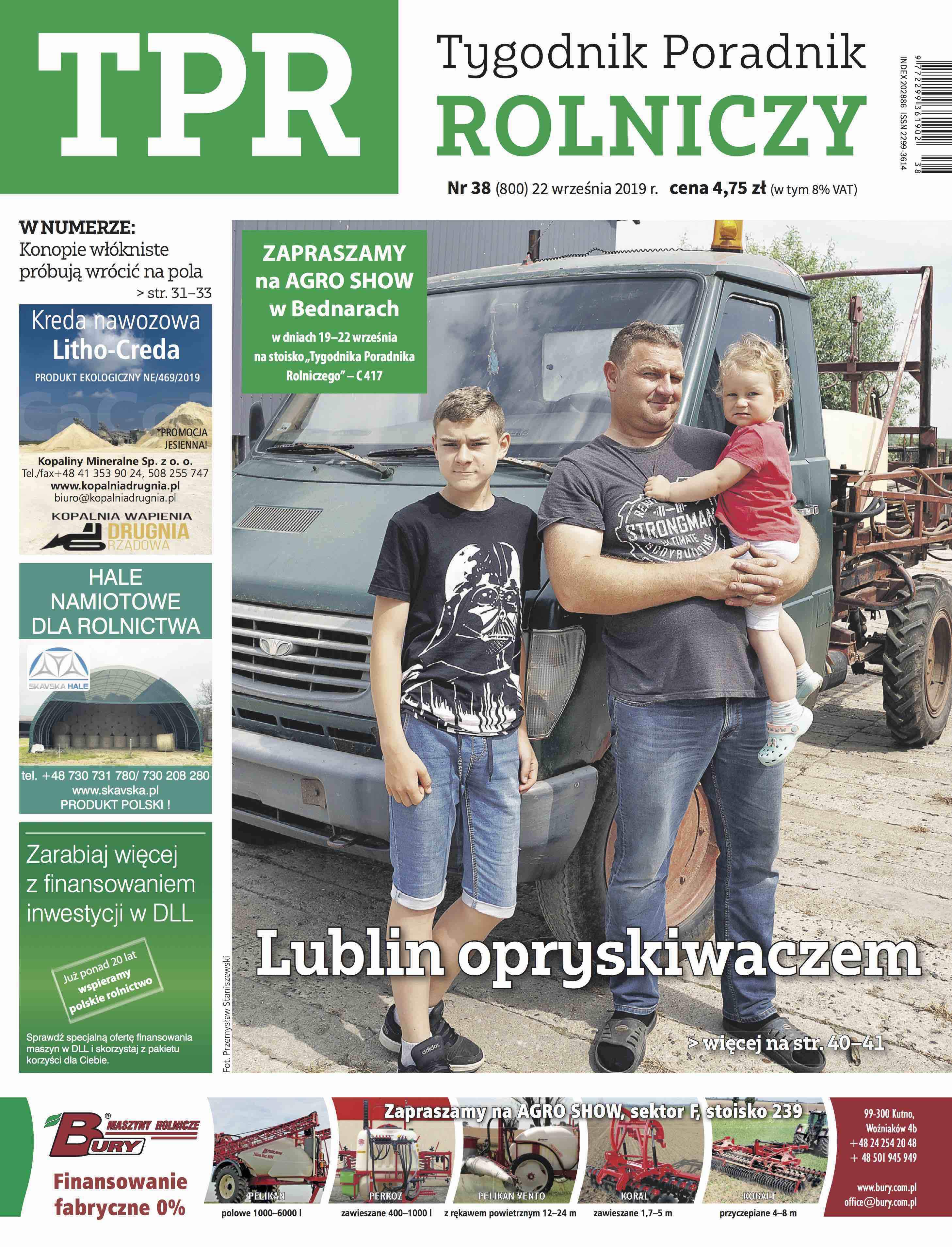 Tygodnik Poradnik Rolniczy – największa w Polsce gazeta rolnicza – zmienia swój wygląd